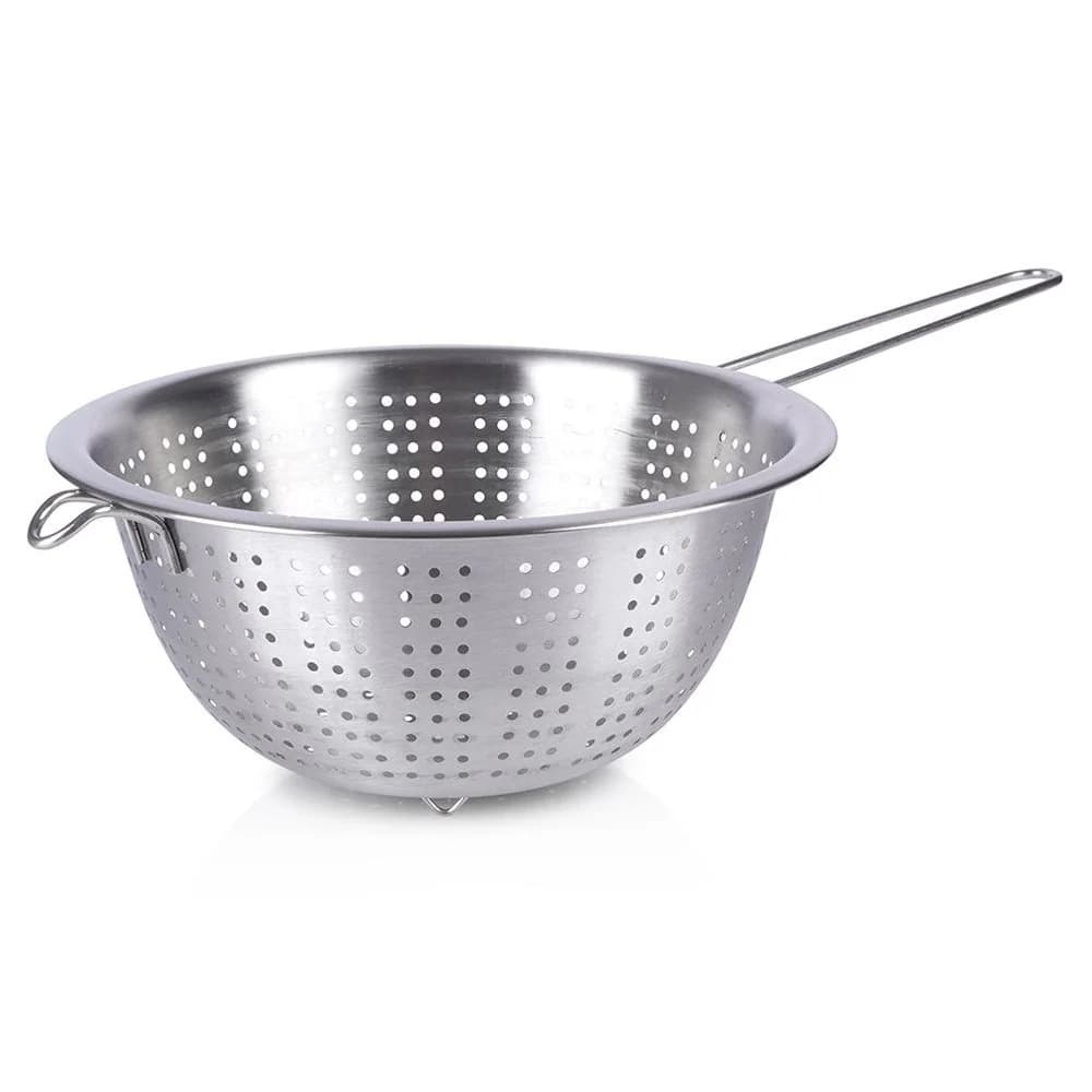 Kitchen colander 21 cm steel strainer