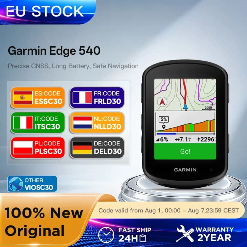 Garmin edge 540 Cycling Computer Outdoor Map Navigation Mountain Road Bike Odometer Waterproof Cycling Holiday Gift