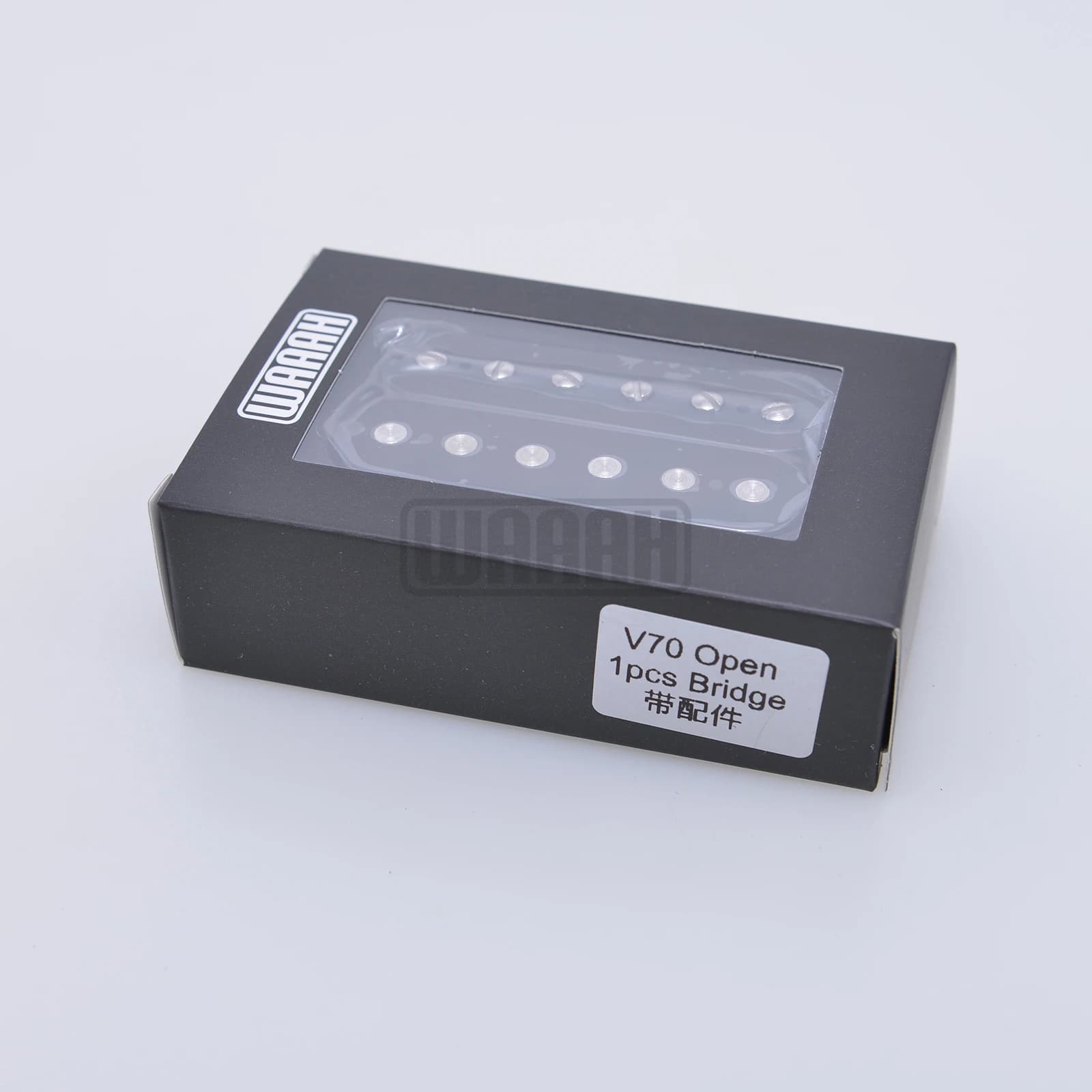 Vintage waaah V70 SSS Handwound Alnico 5 Single Coil Guitar Pickups Grey Bottom Plate HSS Double Coil Pickup Guitar Parts