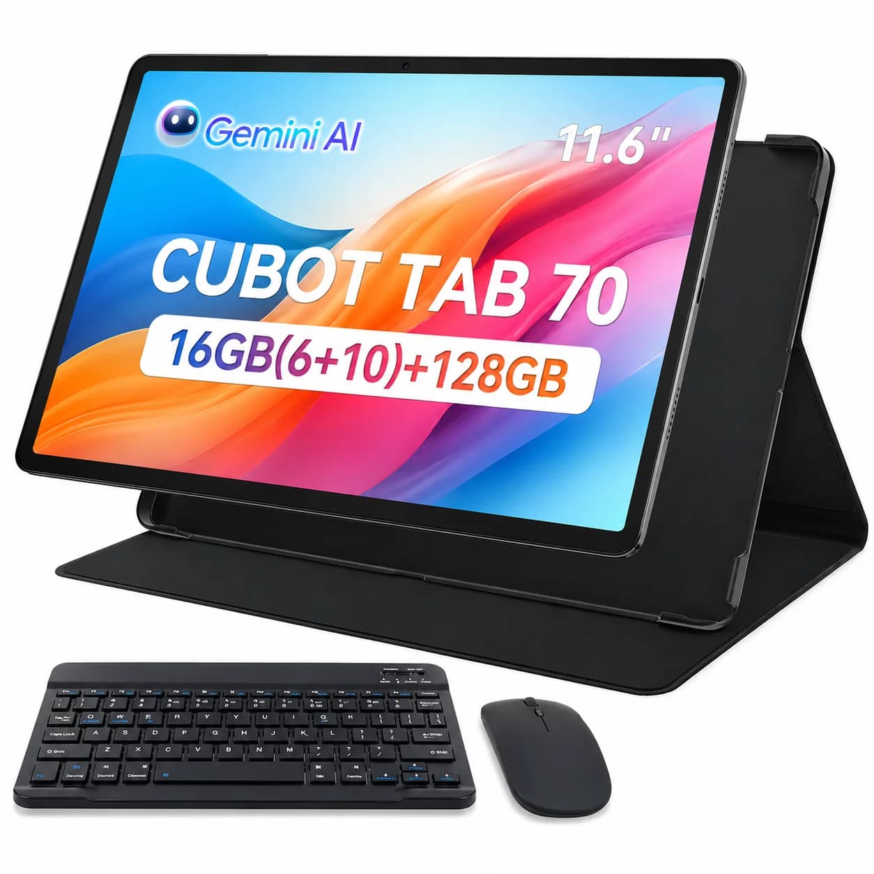 [Shipping from Poland] Cubot [Tab 70] Tablet 16Gb(6+10) Ram 128Gb Rom 8200Mah 10.95" Hd+ Screen Android 14 Octa-Core Face Id Pad