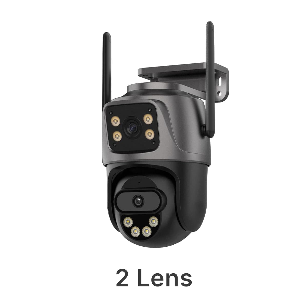 WONSDAR Wifi Camera Three Lens or Dual Lens IP Camera Outdoor Smart Night Vision  Auto Tracking Video Surveillance CCTV iCsee