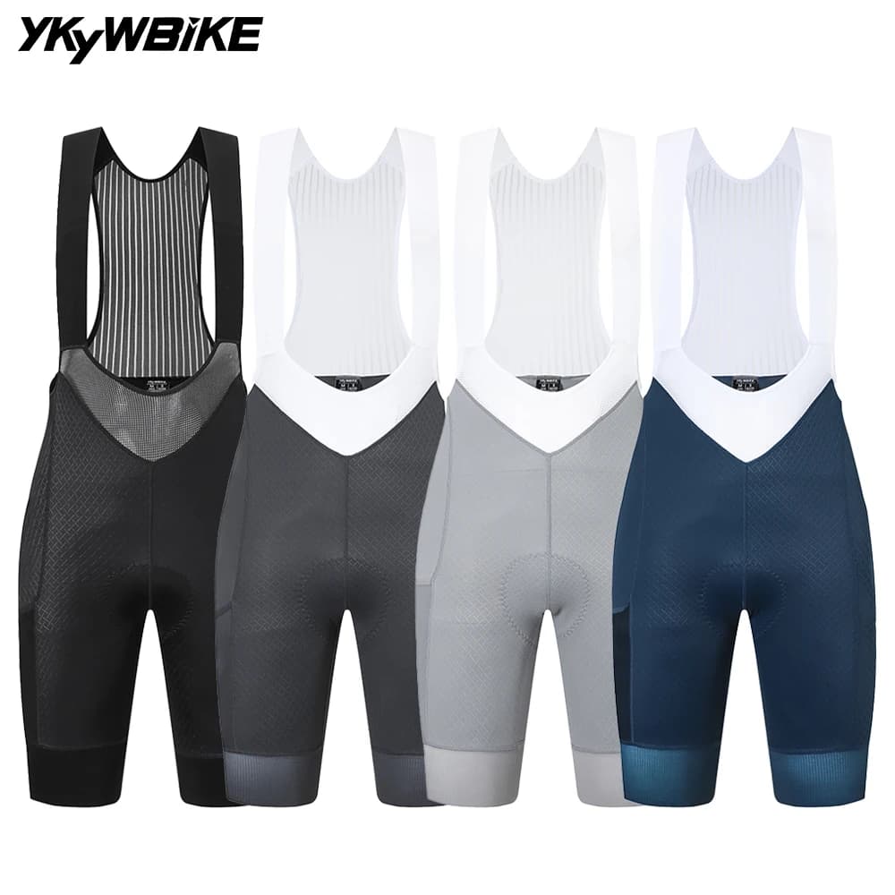 YKYWBIKE 2026 Women Cycling Bib Shorts with 6 Hours Padded Road Bike Female Bib Short Pants Summer Bicycle Bib Pants Pro Team
