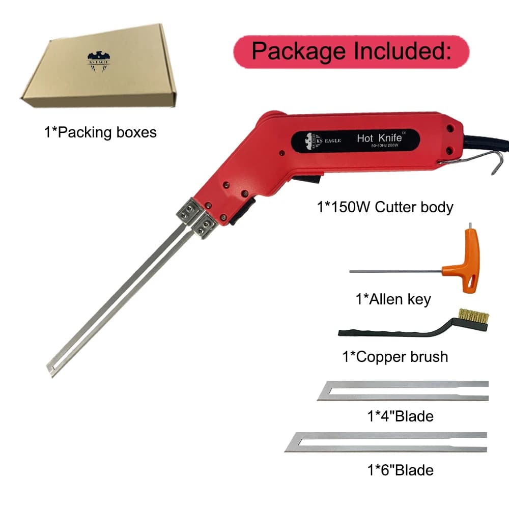 Foam Cutter Hot Knife 110/230V Electric Foam Polystyrene Cutting Machine Styrofoam Cutter DIY Cutting Tools KS EAGLE Foam Cutter