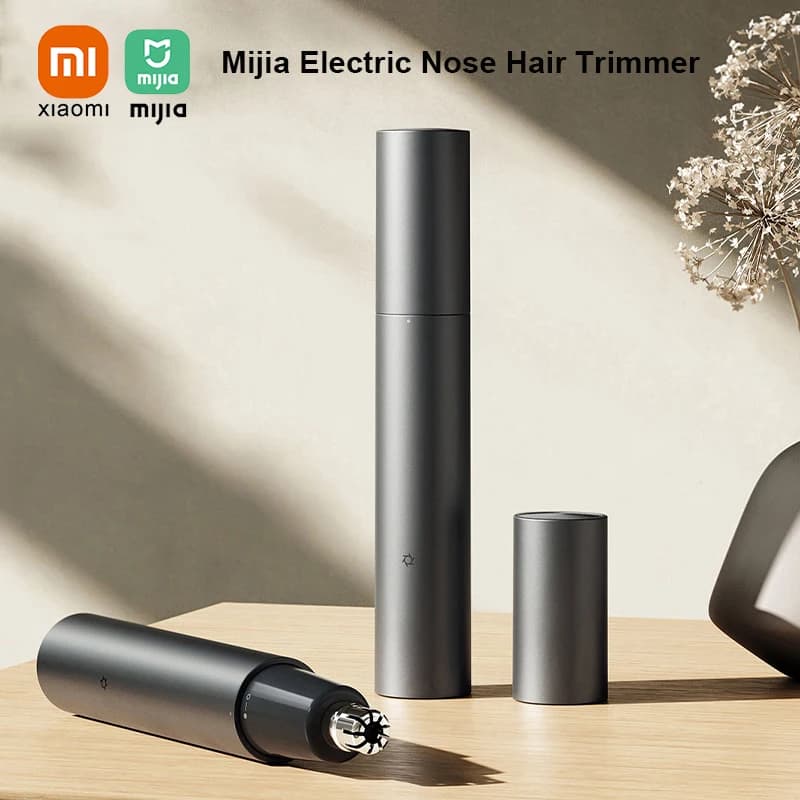 New Mijia Electric Nose Hair Trimmer Nose Hair Portable Rechargeable Nose Hair Trimmer Mini Trimmer Nostril Cleaner CN