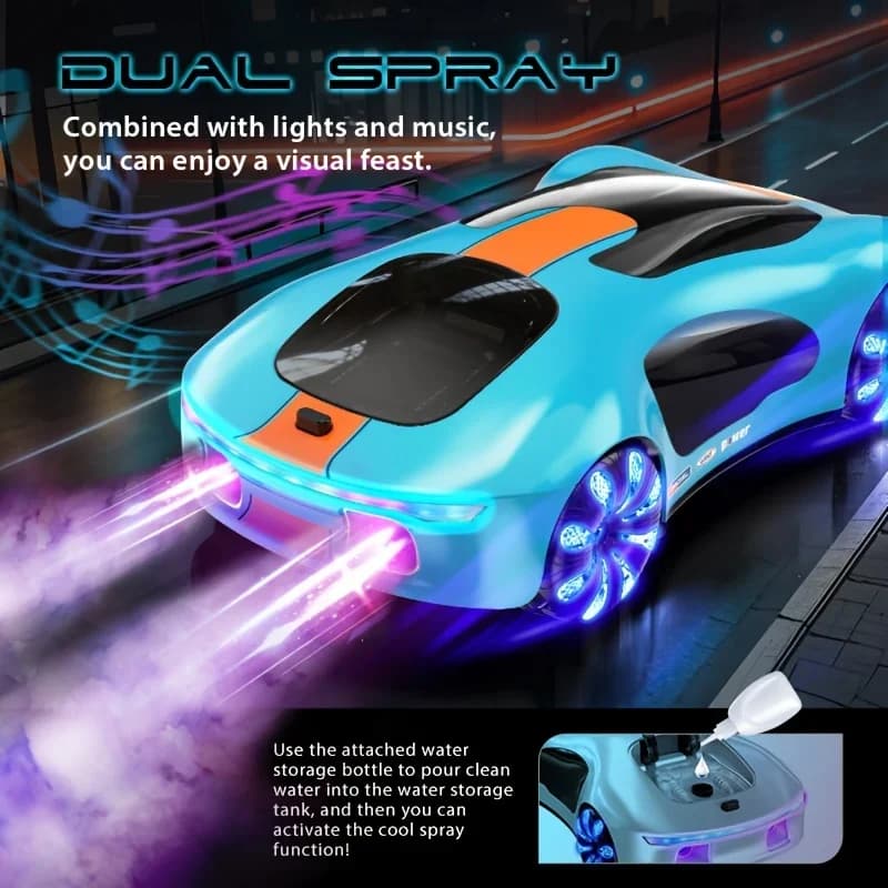 JJRC remote control toy car, new energy car style, full of science and technology, equipped with charging pile (no power storage