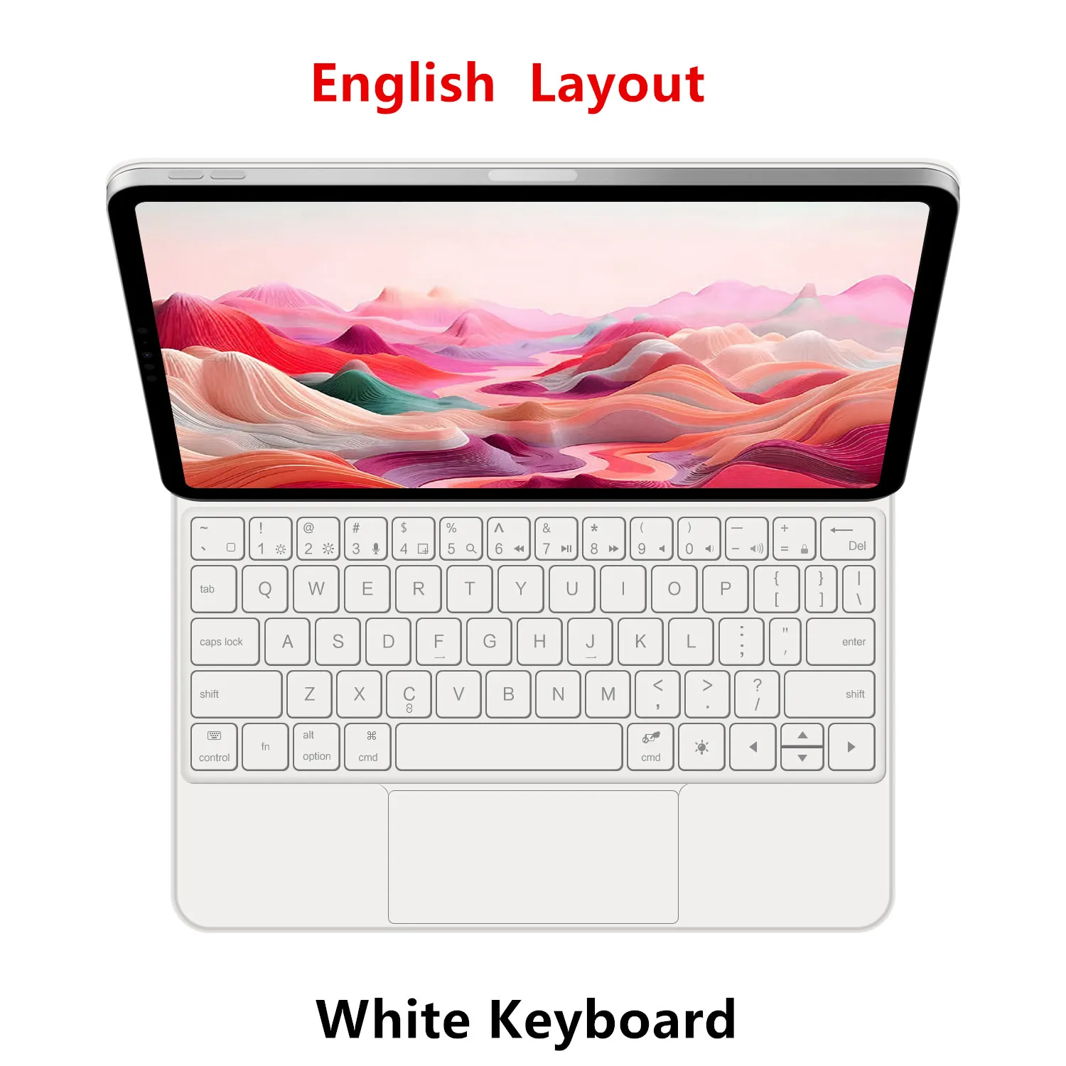 Magic Keyboard Folio For Xiaomi Pad 7 2024 Mi Pad 7 8 Pro 11.2" Tablet Smart Case for Xiaomi Pad 8 Spanish German keyboard cover