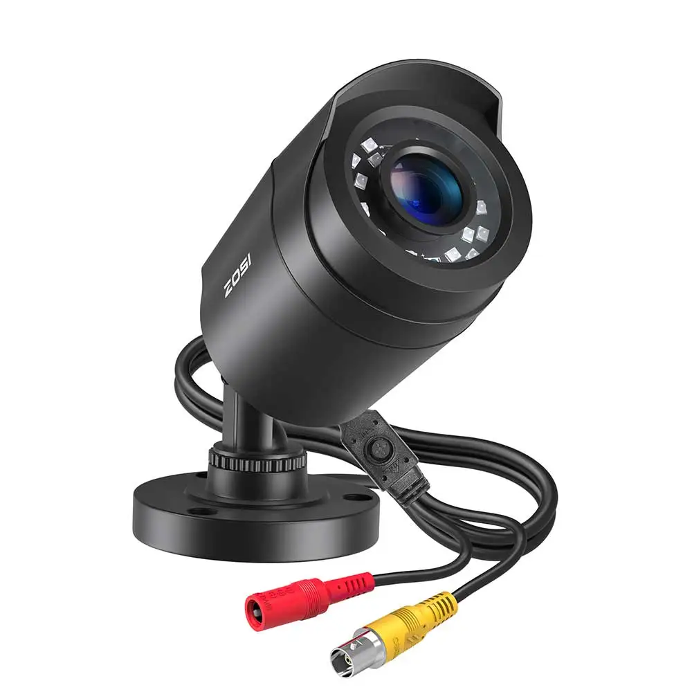 ZOSI 2.0MP 1080p Outdoor Indoor Security Camera 4-in-1 TVI/CVI/AHD/CVBS CCTV Camera for Analog Home Surveillance DVR System
