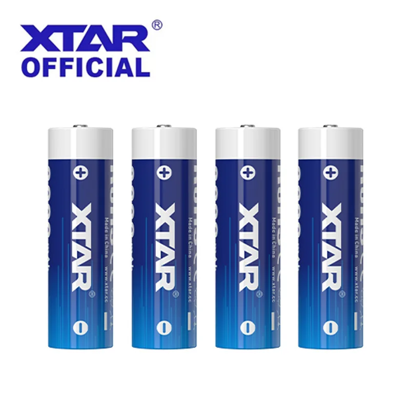 XTAR 1.5V AA LR USB-C 3000mAh Rechargeable Li-ion Battery Fast Charging Linear Discharge  Leak-Proof Eco-Friendly Long Lasting