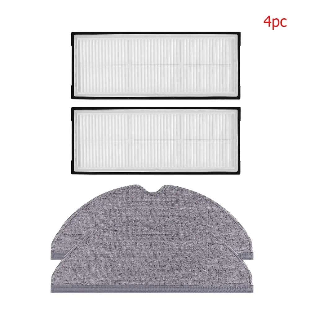 Compatible For Roborock S8 S8 Pro Ultra S8+ Robot Vacuum Cleaner Main Brush Side Brush HEPA Filter Mop Cloths Dust Bags Parts