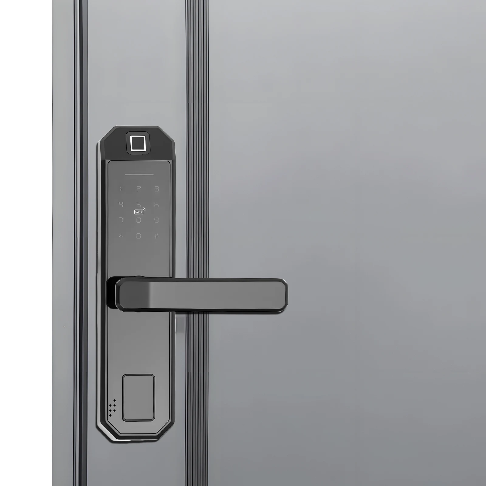 New Smart Fingerprint Door Lock, USB Charge Touch Control Electronic Intelligent Fingerprint Lock