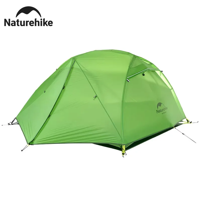 Naturehike camping tent Hiking traveling overnight outdoors waterproof windproof super easy to carry Expandable dual canopy large space sun shelter