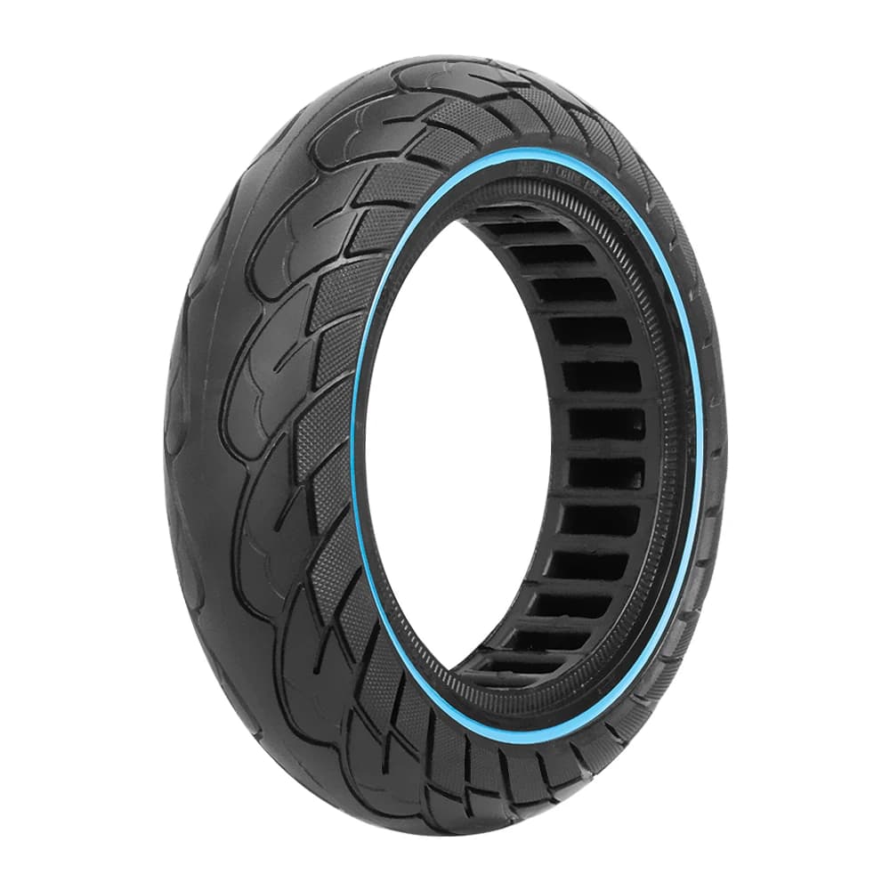 10 Inch Explosion-Proof Hollow Honeycomb Tires - 10X2.5 (60/70-6.5) Tubeless Solid Tyres for Ninebot Max G30 Electric Scooter