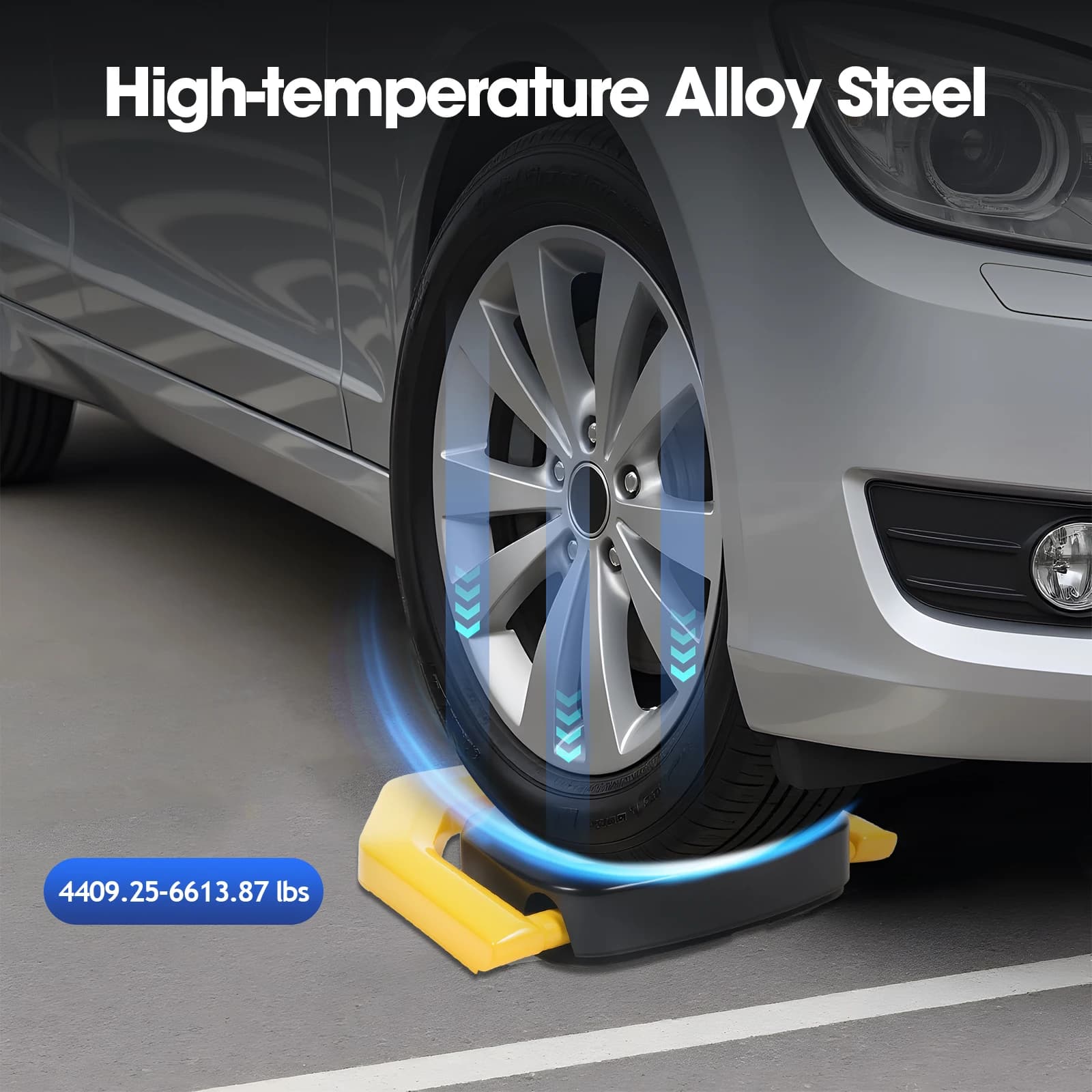 Remote Control Parking Lock IP67 Waterproof 40cm Height Anti Collision for Private Driveway and Garage Use