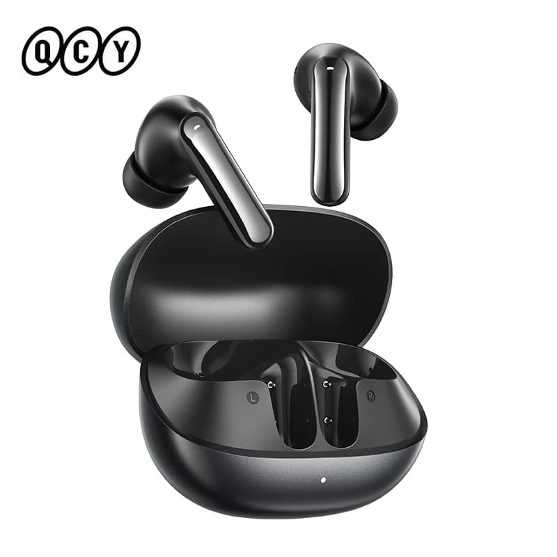 QCY Melobuds N20 BH25HT20A Wireless Bluetooth 6.0 Earphone -50dB Adaptive ANC 13mm Drivers Headsets 6 Mics HD Calls Earbud 40Hrs