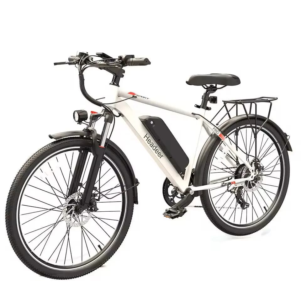 HEADEER BK1350 E Bike 48V15AH Battery Dual-Suspension Shock Absorption Electric Bike 26-Inch Tire Mountain Electric Bicycle [Complies with EU regulations]