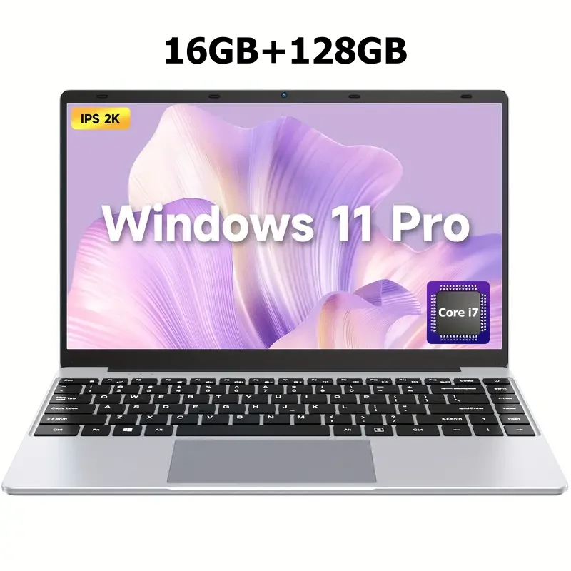 New 2025 Windows 11 Laptop Intel Core I7 8650U 16GB/32GB RAM 512GB/1TB SSD Notebook Gamer Unlock Notebook Office Study Laptops