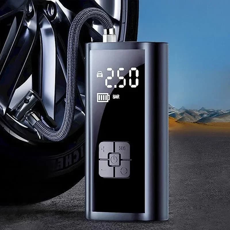 Car air Pump, car radio, portable Tide Inflation tool for bike, Small Size air cylinder