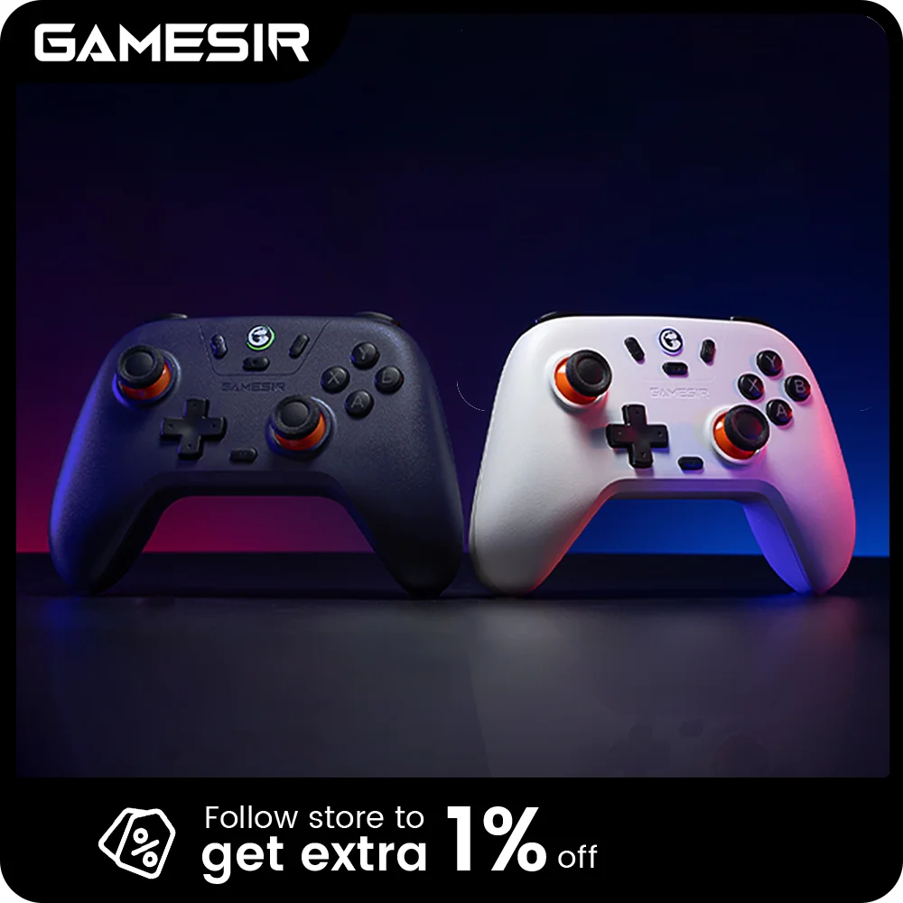 GameSir Nova Lite Switch Controller Hall Effect Gamepad for Nintendo Switch iPhone Android Mobile Phone Windows PC Steam