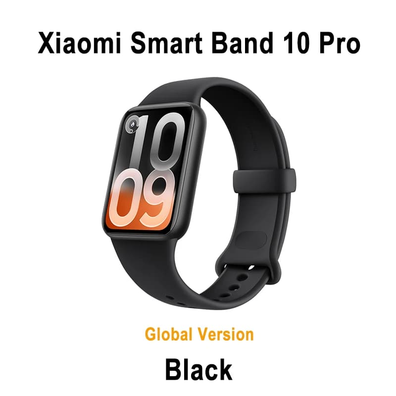 Original Global Version Xiaomi Smart Band 10 Pro Smartband 1.74" Display GPS Blood Oxygen Sport Smart Watch Bracelets Mi Band