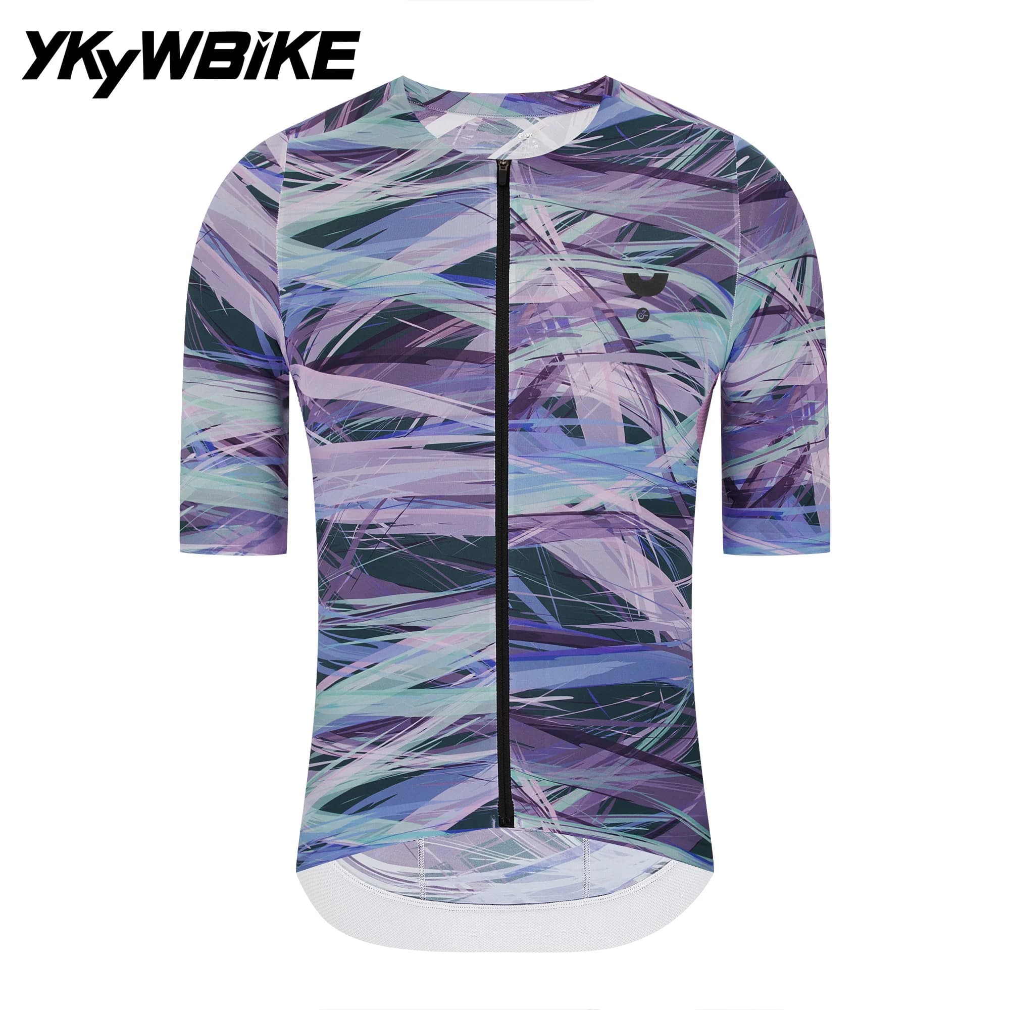 YKYWBIKE 2026 Men's Cycling Jersey Slim Fit Soft Light Road Bike Jersey Summer Breathable MTB Maillot Short Sleeve Shirt
