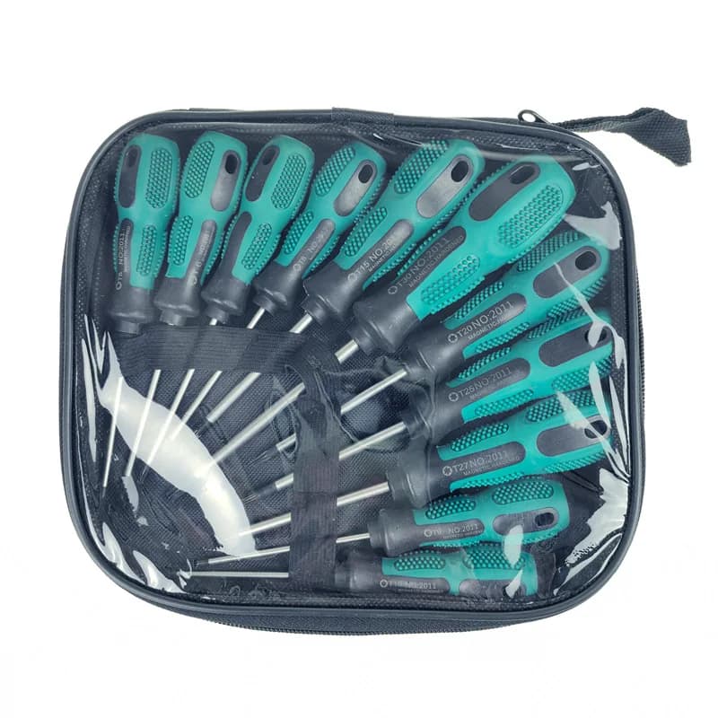 Magnetic Torx Screwdriver Sets Precision T5 T6 T7 T8 T9 T10 T15 T20 T25 T27 T30 Torx Security Controller Repair Hand Tool Kit