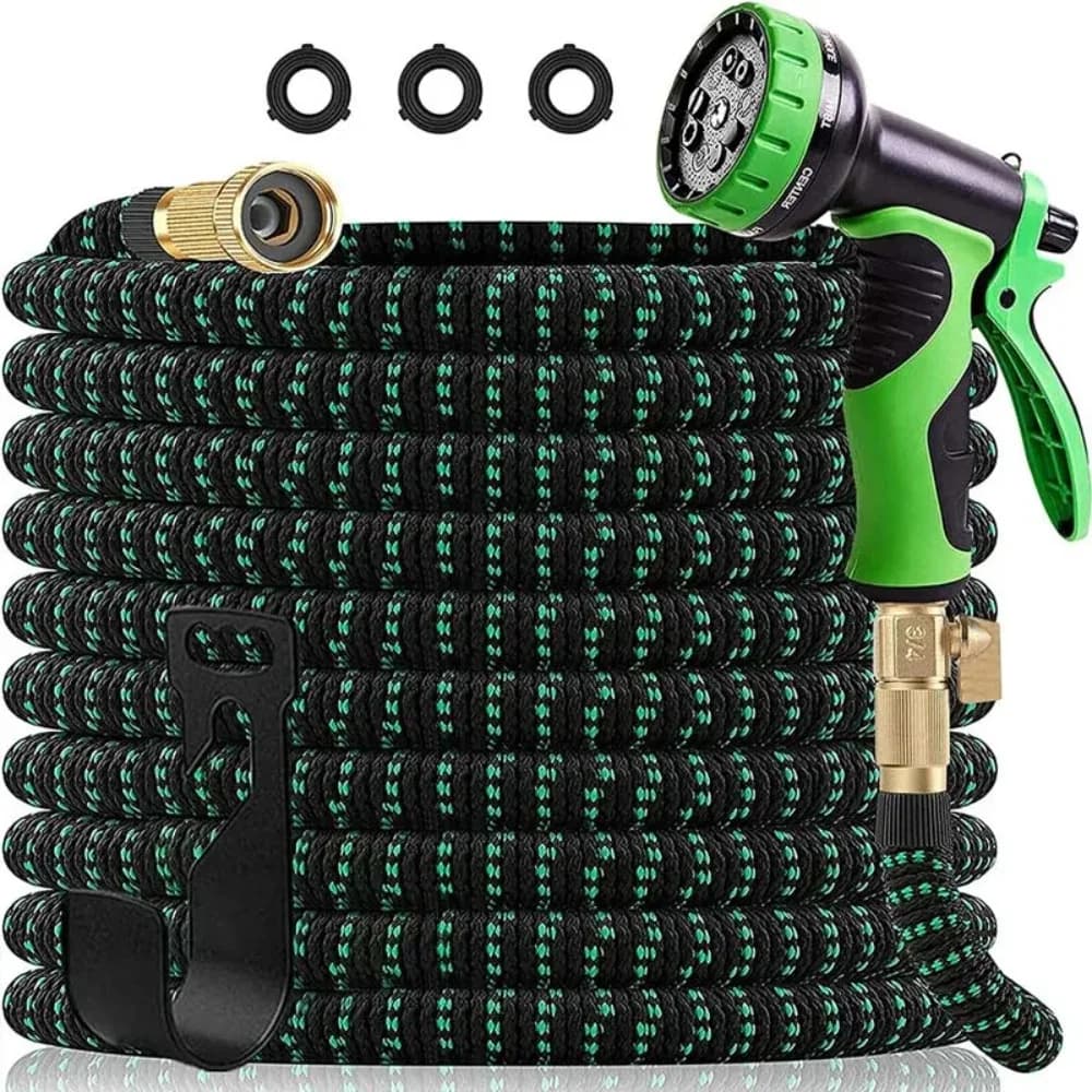 Household garden car wash watering magic automatic retractable hose set garden hose