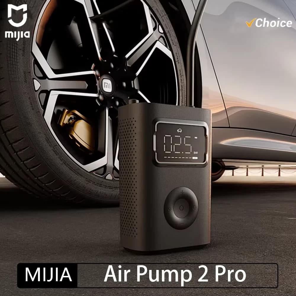 XIAOMI MIJIA Air Pump 2 Pro Portable Electric Air Compressor Mi Inflatable Treasure 150psi High Pressure Motorcycle Car Soccer
