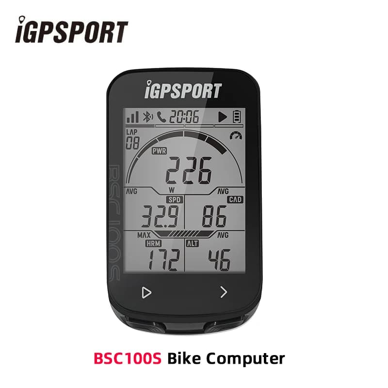 IGPSPORT BSC100S Computer IGS Bicycle Computer BLE ANT 2.6 Inch Waterproof Wireless Bike Stopwatch MTB Road Cycling Computer