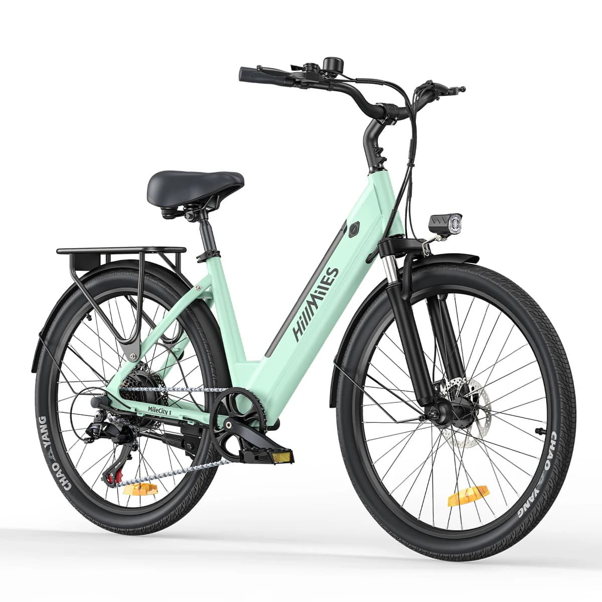 MileCity 1 26 "Electric Bike for Comuting, 120km Range, 250W, 36V 13Ah Battery, Speed 25 km/h, 7 Gears, Disc Brakes E-bike