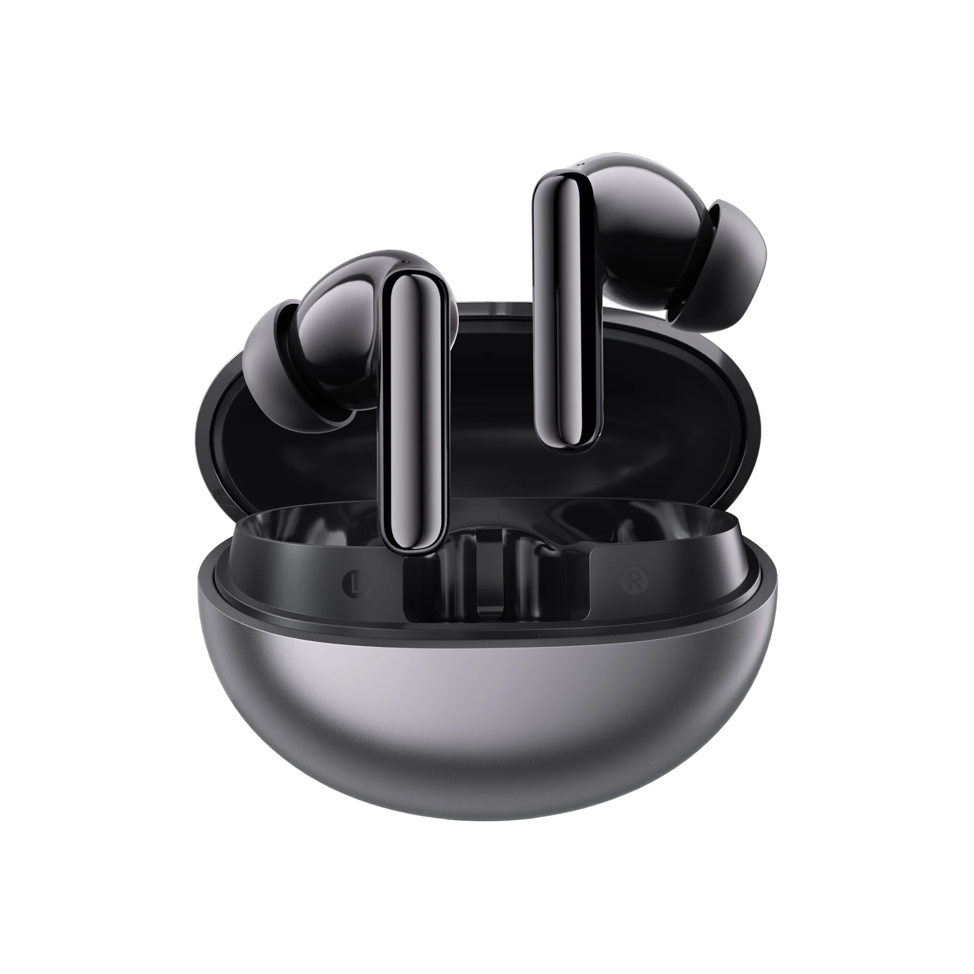 HAYLOU Flowbuds N55 Wireless Earbuds 54dB Adaptive ANC Bluetooth 6.0 LDAC Hi-Res Audio 6-Mic HD Call Earphones 40H Playback IPX5