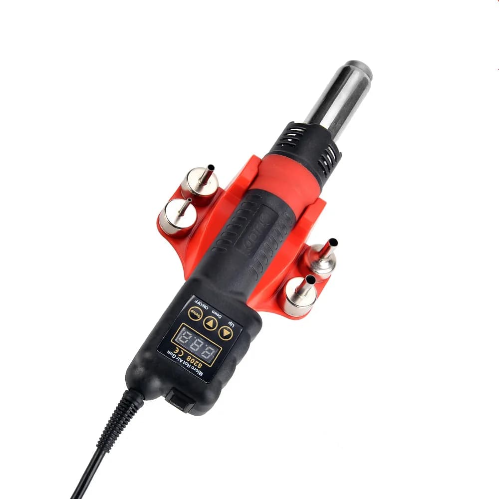 JCD 8208 Micro Hot Air Gun 750W Welding Rework Station LCD Digital Display Soldering Heat Gun Hair Dryer BGA IC Solder Tools