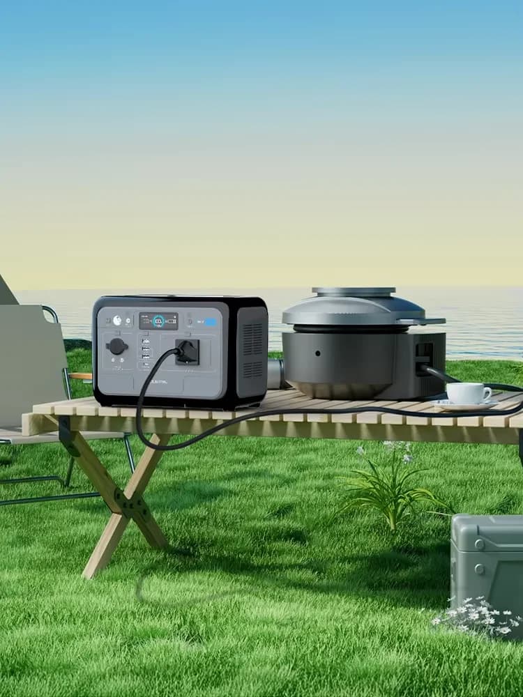 OUKITEL P800E Portable Power Station 800W Solar Generator 512Wh Lifepo4 Battery   Home Backup Outdoor Camping Mobile power