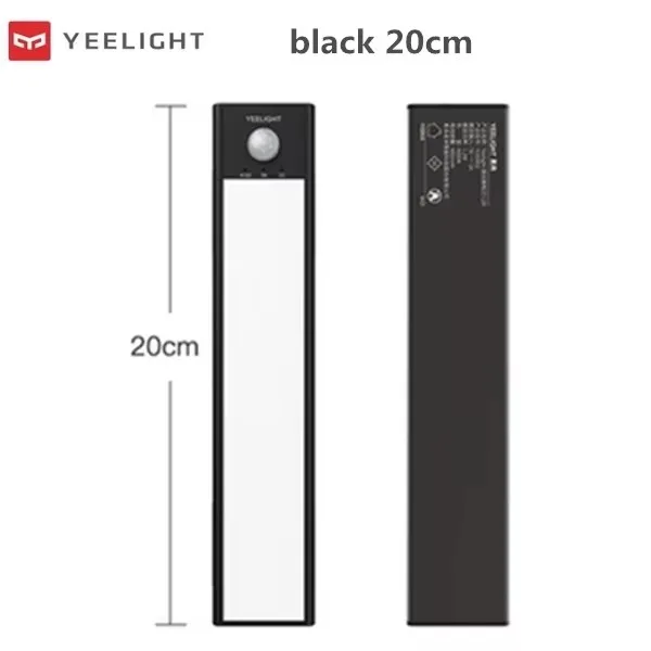 YEELIGHT Motion Sensor Wall Light LED Smart Body Sensing Light Strip 20cm/40cm USB Rechargeable Wardrobe Corridor Wall Light