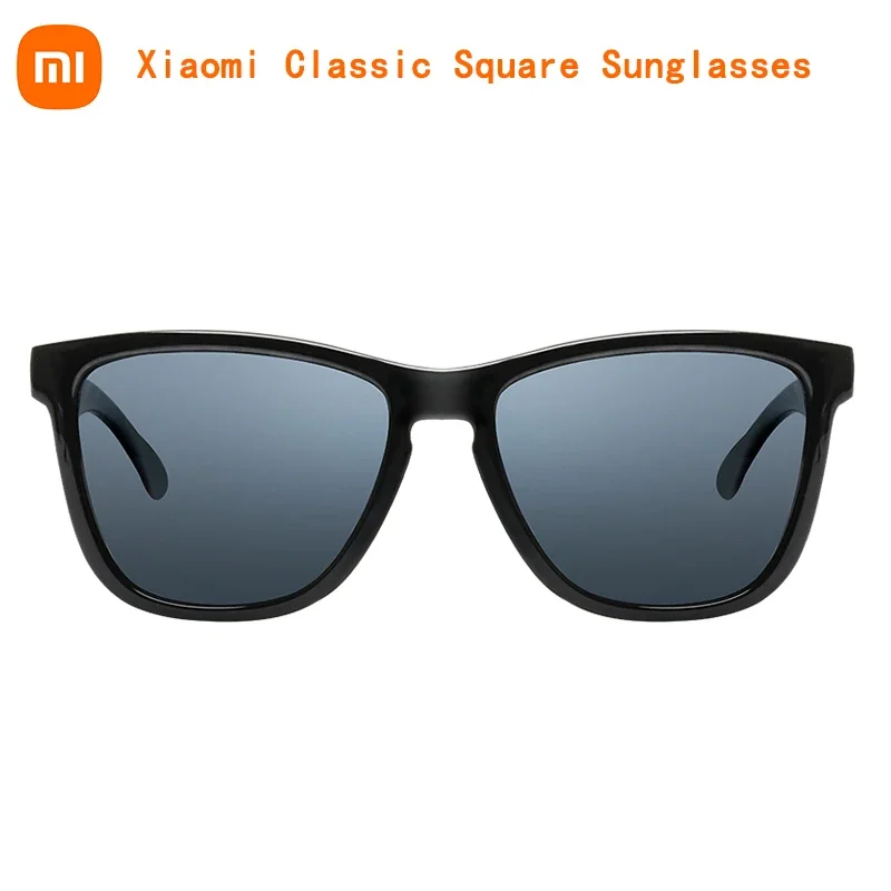 Original MIJIA Classic Square Sunglasses TAC Polarized Lenses Glasses Retro Light Frame Screwless UV Protection Driver Women Men