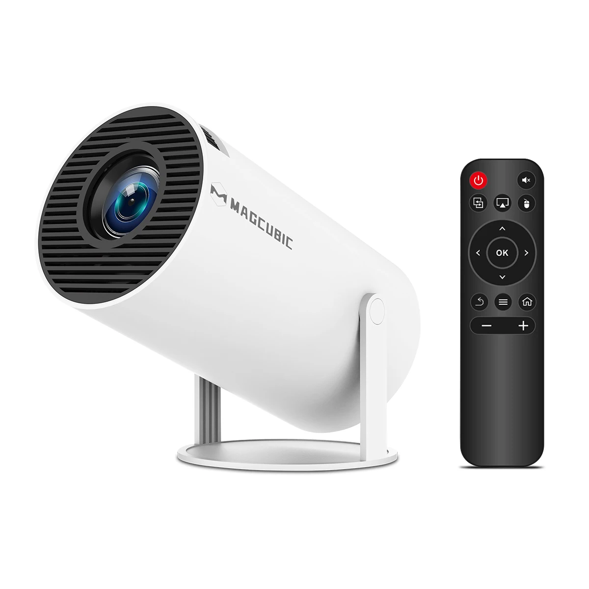 Magcubic HY300 Pro+ 8K Android 14 Portable Projector 8000 Lumens WiFi 6 BT5.4 Outdoor Theater 5W HiFi Speaker 720P HD Supported