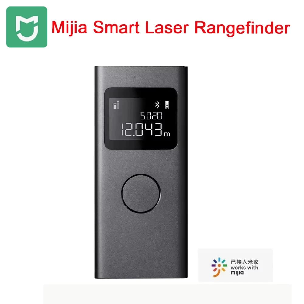 Mijia Smart Laser Rangefinder Real Time Distance Meter LCD Display Laser Range Finder Tape Measure Work with Mijia APP