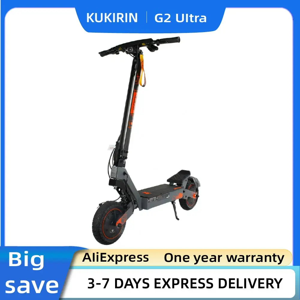 KuKirin G2 UItra  Electric Scooter City commuting EScooter 48V18Ah Battery 14inch Tires All-Terrain EScooter