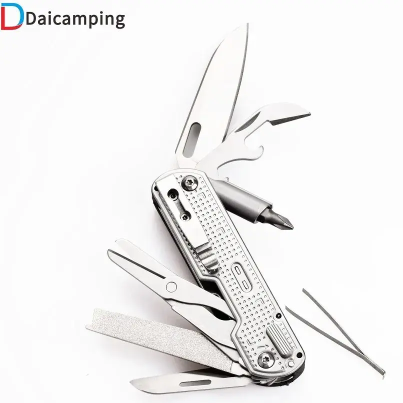 Daicamping DL21 DL15 Multitools Folding Knife Combination Tools Mini Portable Multifunctional EDC Hand Tools Set Multi Tool