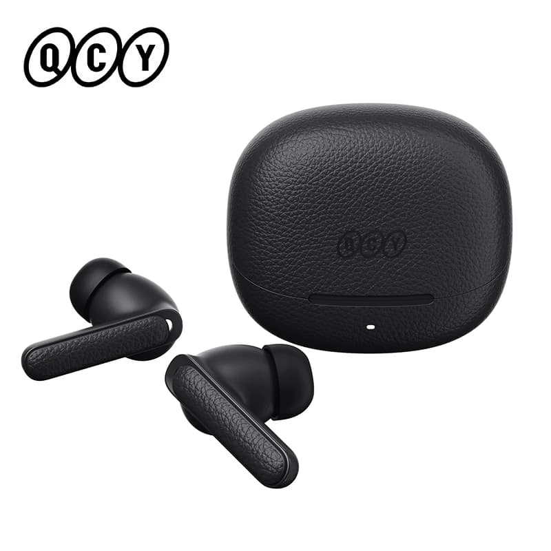 QCY Buds ANC -45dB Adaptive Noise Cancelling Wireless Bluetooth 5.4 Earbuds 6 Mics Clear Call 10mm Dynamic Driver Earphone 25Hrs
