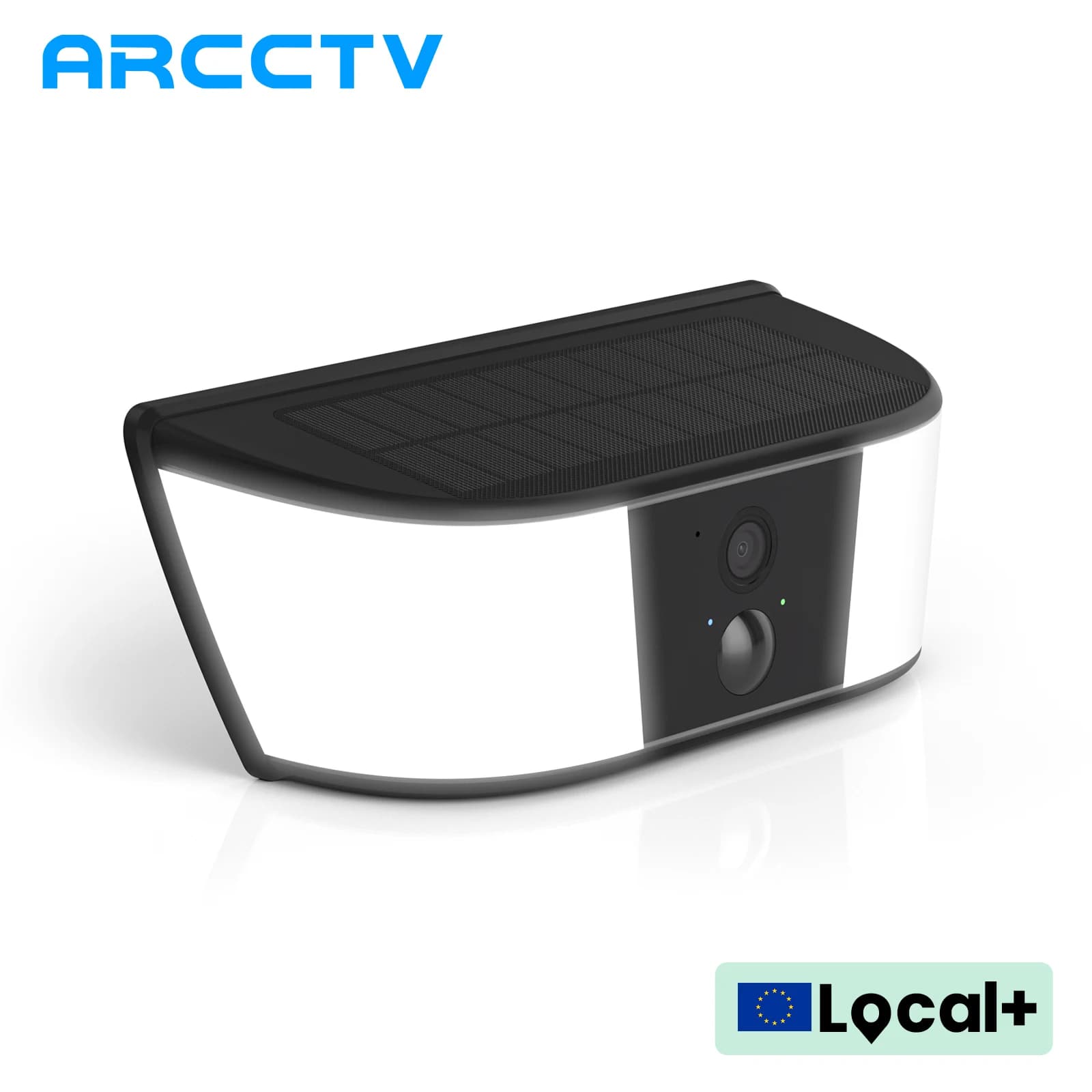 ARCCTV 2K Solar WiFi Camera Security Outdoor Wireless Floodlight Camera Humanoid Detection Alarm Surveillance HD Two Way Audio