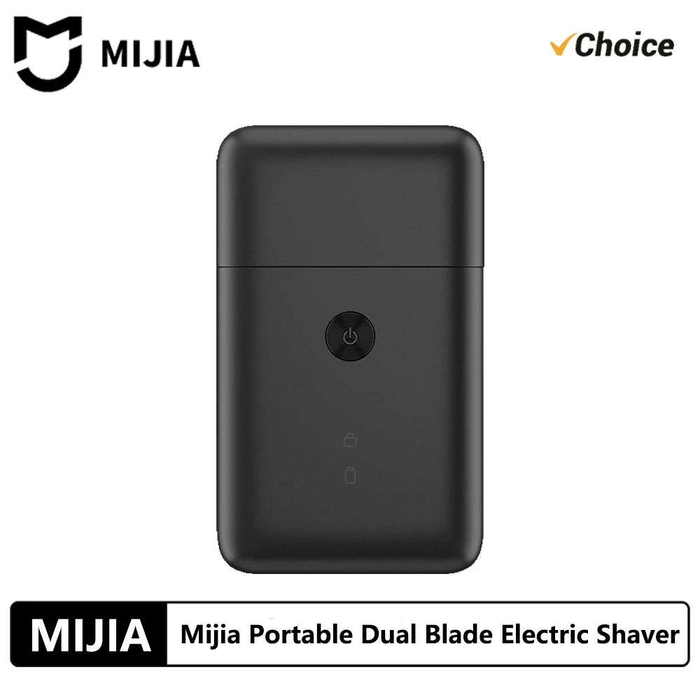 NEW MIJIA Electric Shaver Dual Cutter Blade Reciprocating High-Speed Motor Magnetic Suction IPX7 Waterproof Portable Razor