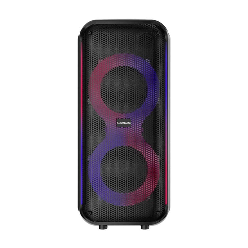 SOUNARC L2 Party Speaker, 80W Stereo Sound, Various Lighting Modes, 13 Hours of Playtime