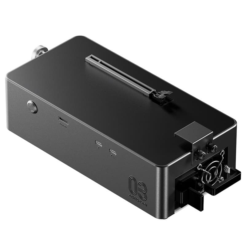 AOOSTAR AG03 Graphics Card Dock, Thunderbolt 5 + OCuLink PCIe 4.0 x4 External GPU Dock, Built-in 800W Power Supply, Up to 500W GPU Power Output, Supports AMD & NVIDIA Graphics Cards
