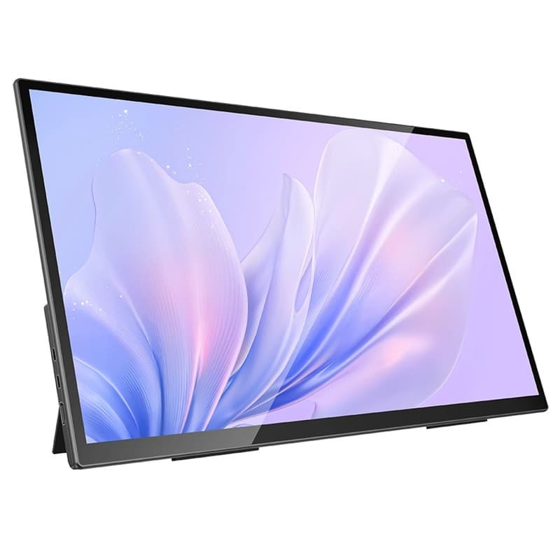 UPERFECT BE215CF Portable Monitor, 21.5 Inch FHD 1920×1080 IPS Display, 120Hz Refresh Rate, HDR, FreeSync, 105.6% sRGB, 280 nits Brightness, 178° Wide Viewing Angle, Built-in Speakers, USB-C & HDMI, 75×75mm VESA Mount