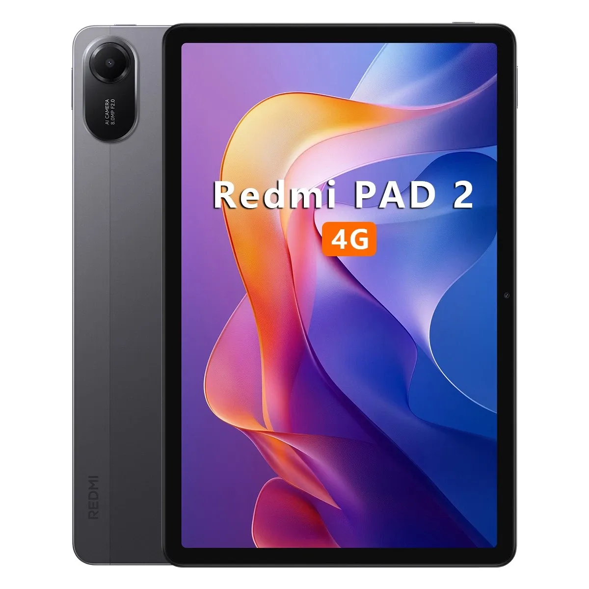 XIAOMI Redmi Pad 2 4G LTE 8GB+256GB GSM 11" 2.5K Octa Core 4 Speakers 9000mAh Bluetooth 5.3 8MP