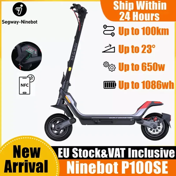 EU Stock Ninebot P100SU Electric Scooter 1086Wh Battery 100KM