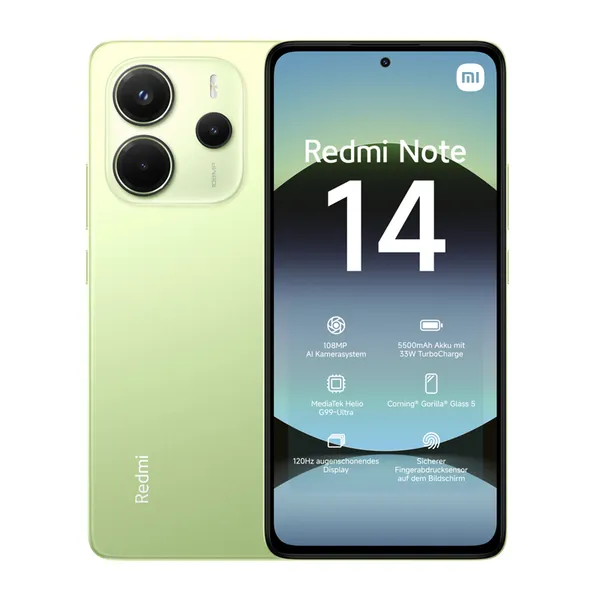 Global Version Xiaomi Redmi Note 14 (8GB+128GB)