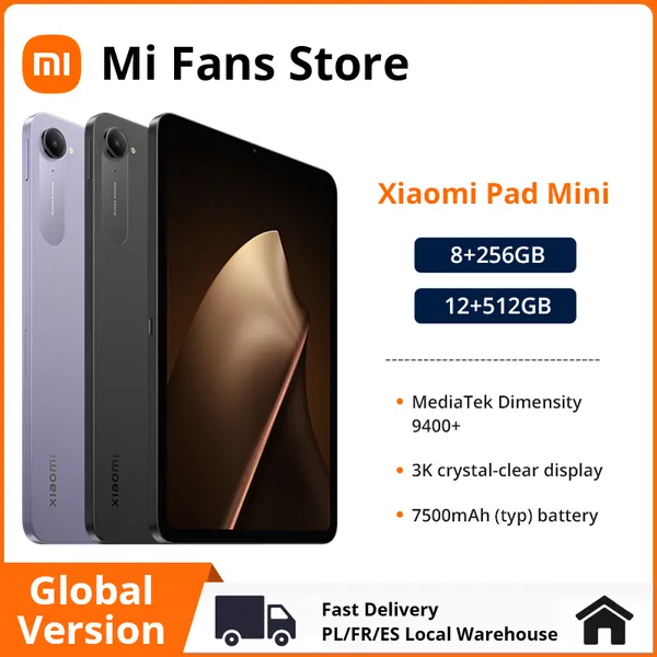 Global Version Xiaomi Pad Mini MediaTek Dimensity 9400+ 8.8" 3K (12GB+512GB)